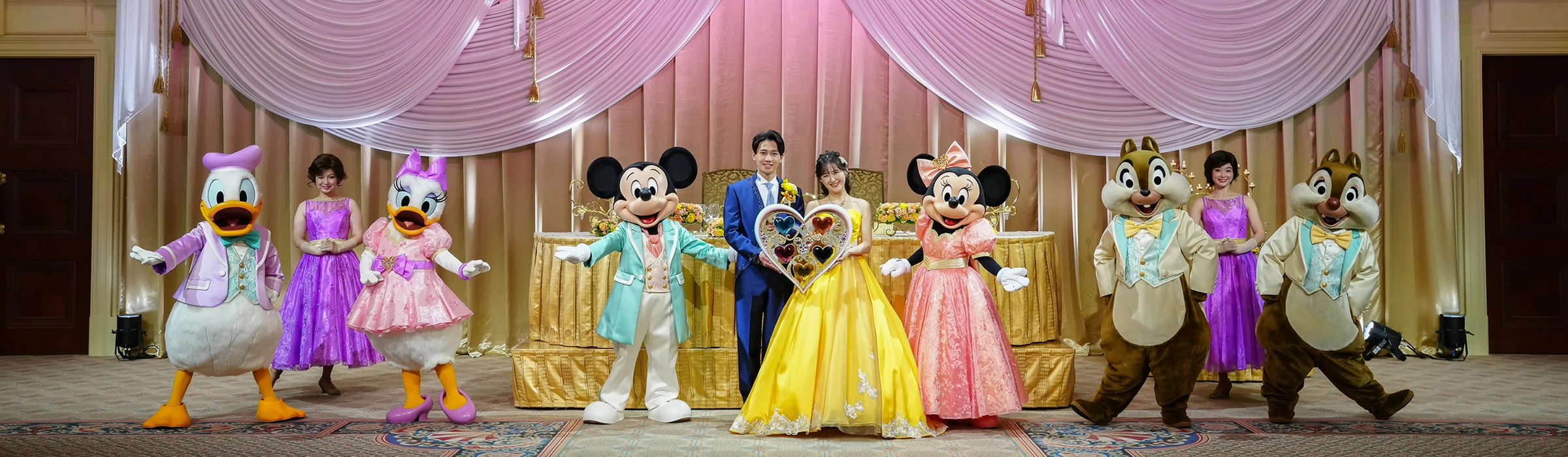 ミラコスタ ディクオーレ 置物 ディズニー 結婚式 フレーム FTWレア